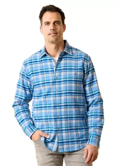 Big & Tall Lei'd Back Shirt Jacket - Fit