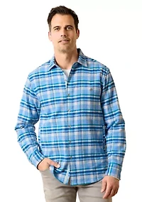 Big & Tall Lei'd Back Shirt Jacket - Fit