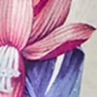 Big & Tall Orchid Botanic Silk Button Down Shirt