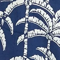 Big & Tall Short Sleeve Palm Party Shirt