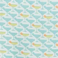 Big & Tall Vera Cruz Cay Cocktail Mixer Printed Button Down Shirt