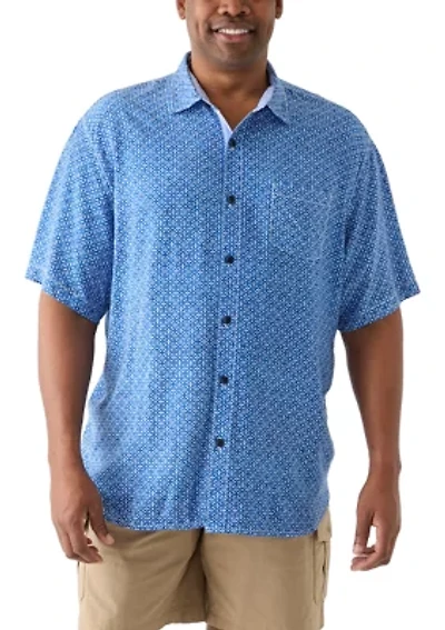Big & Tall Vera Cruz Cay Rio Geo Printed Shirt