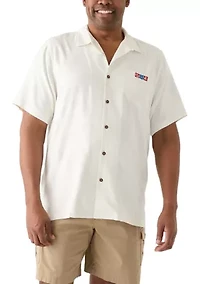 Big & Tall Sips and Stripes Forever Button Down Shirt