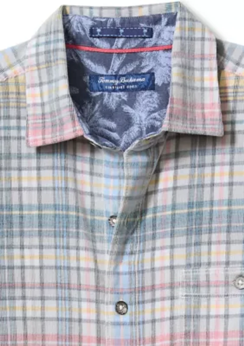 Big & Tall Checkered Button Up Shirt