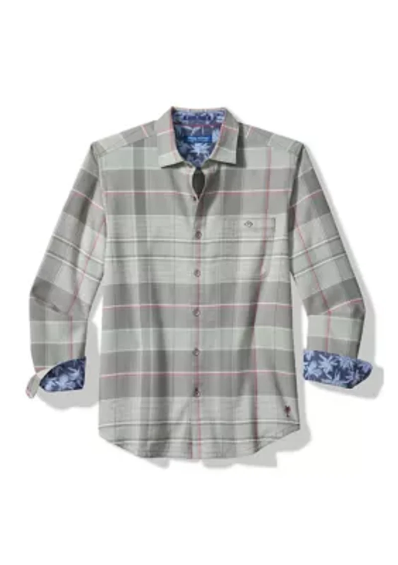 Big & Tall Canyon Beach Sylvania Plaid Shirt