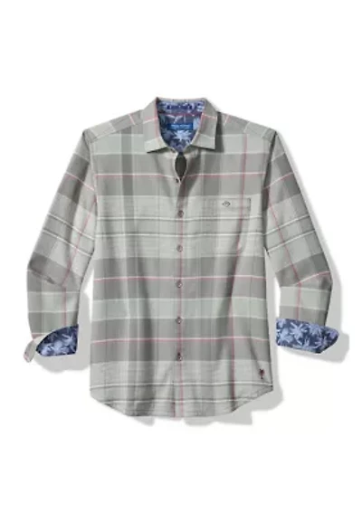 Big & Tall Canyon Beach Sylvania Plaid Shirt
