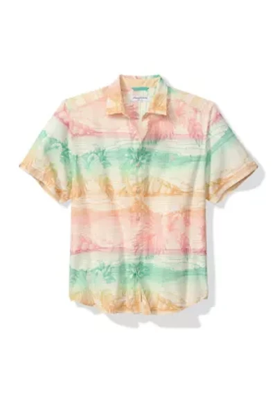 Big & Tall Printed Button Up Shirt
