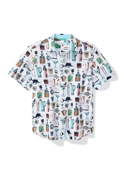 Big & Tall Well Stocked Button Up Shirt