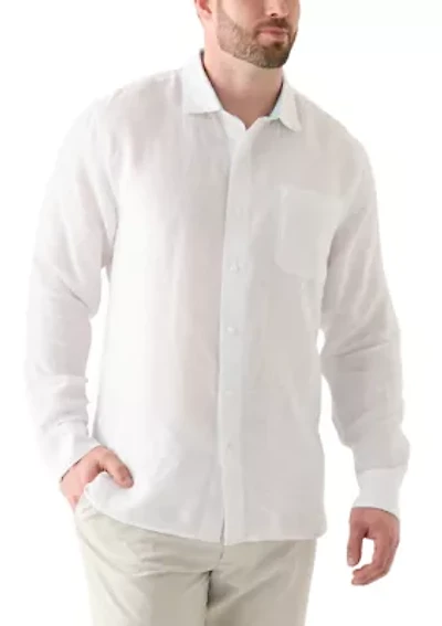 Big & Tall Pardisio Linen Button Down Shirt