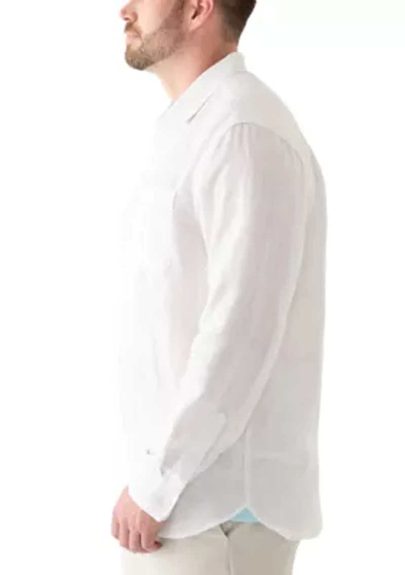 Big & Tall Pardisio Linen Button Down Shirt