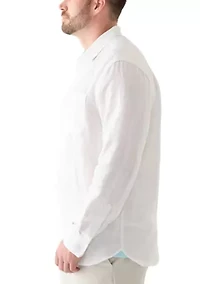 Big & Tall Pardisio Linen Button Down Shirt