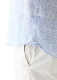 Big & Tall Pardisio Linen Button Down Shirt