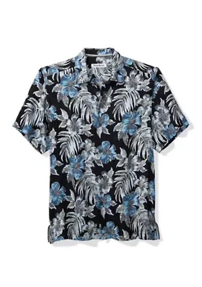 Big & Tall Short Sleeve Ravello Blooms Shirt