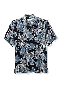 Big & Tall Short Sleeve Ravello Blooms Shirt
