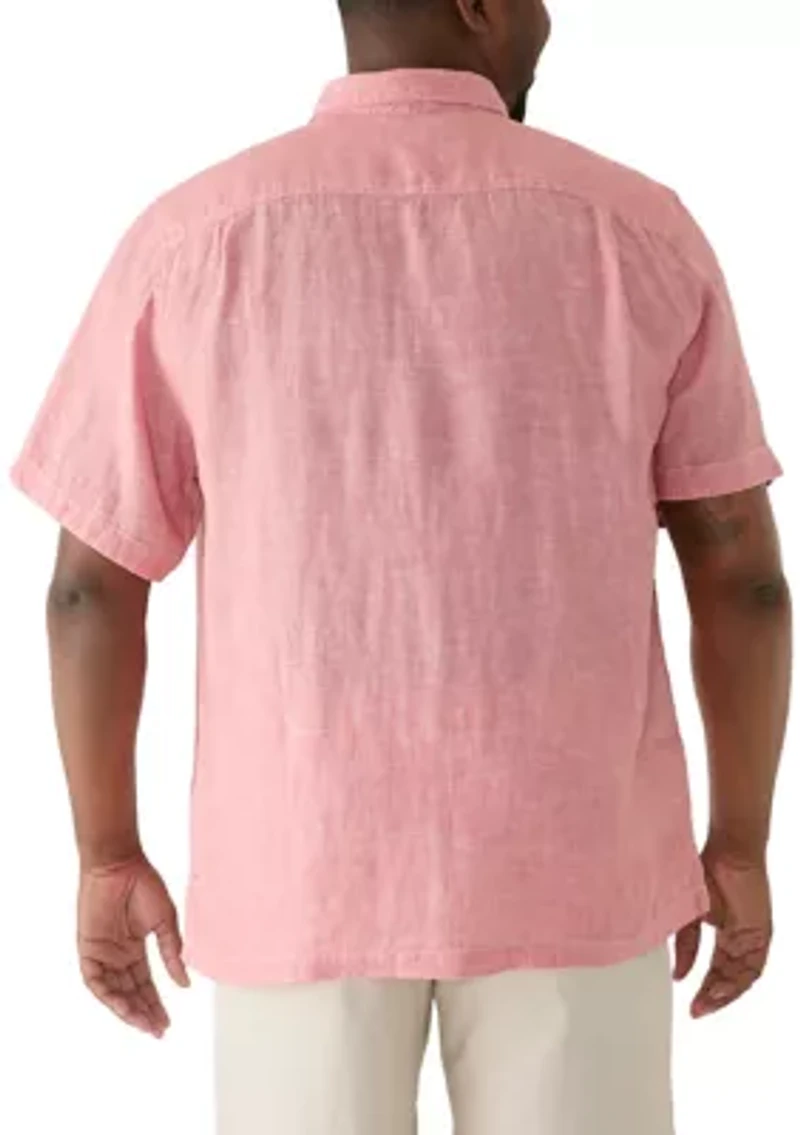 Big & Tall Short Sleeve Paradize Breezer Shirt