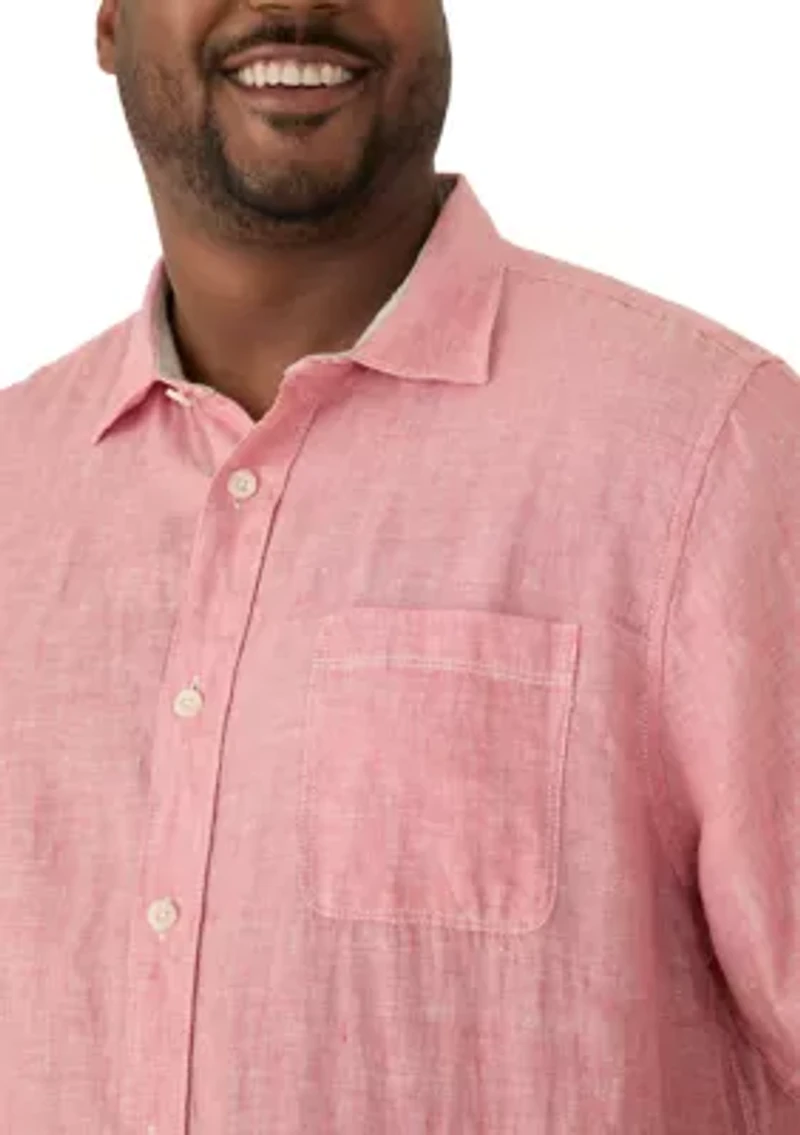 Big & Tall Short Sleeve Paradize Breezer Shirt