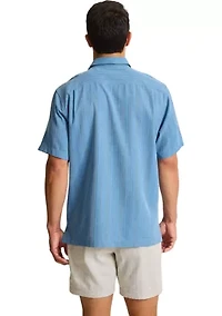 Big & Tall Short Sleeve Maui Border Shirt
