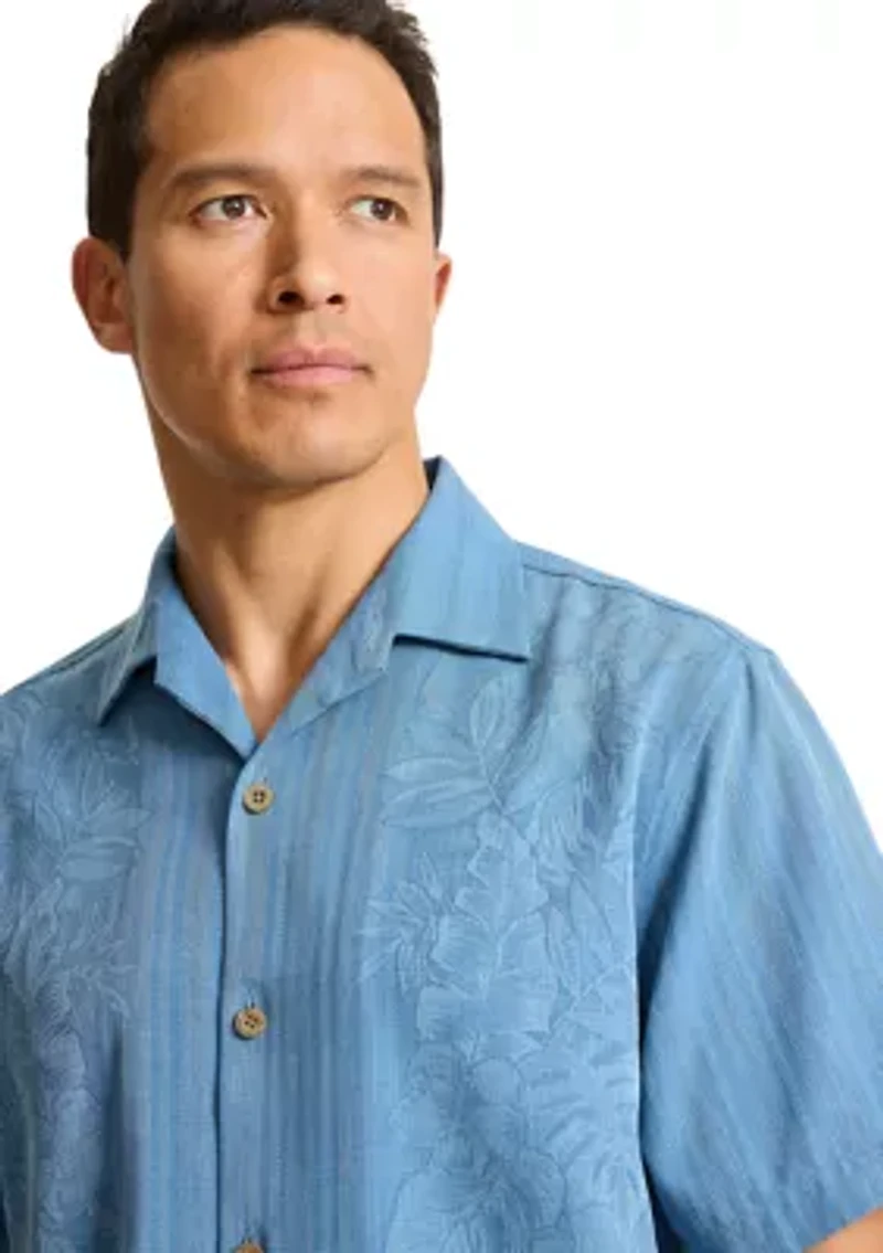 Big & Tall Short Sleeve Maui Border Shirt