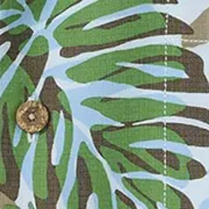 Big & Tall Coastal Ease Jade Jungle Shirt