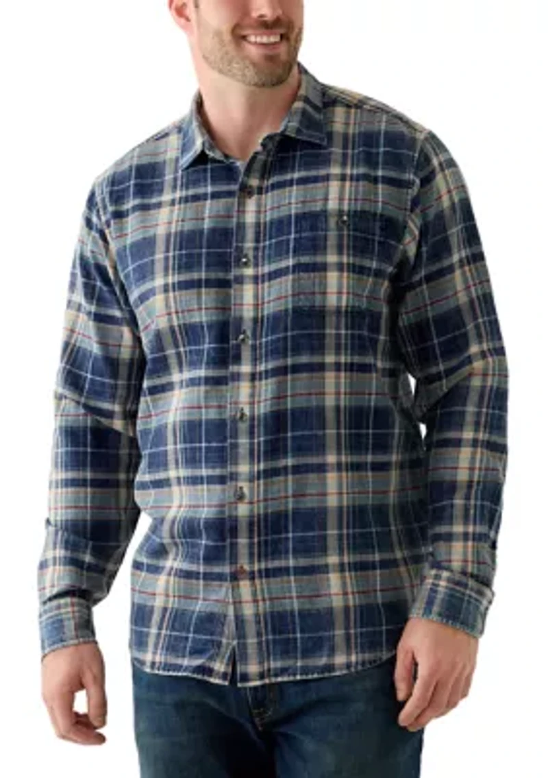 Big & Tall Baranco Plaid Flannel Shirt