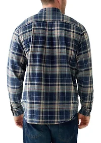 Big & Tall Baranco Plaid Flannel Shirt