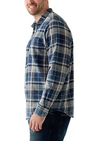 Big & Tall Baranco Plaid Flannel Shirt