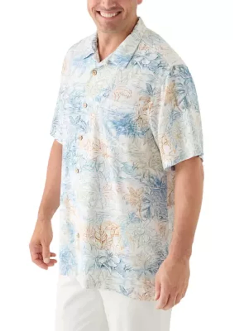 Big & Tall Veracruz Cay La Blanca Isles Shirt