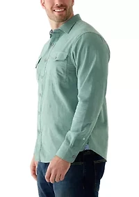 Big & Tall Coastline Corduroy Button Down Shirt