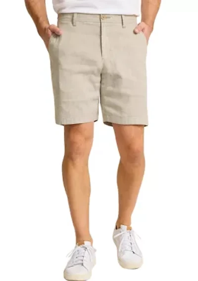 Big & Tall Beach Coast Linen Shorts