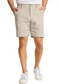 Big & Tall Beach Coast Linen Shorts