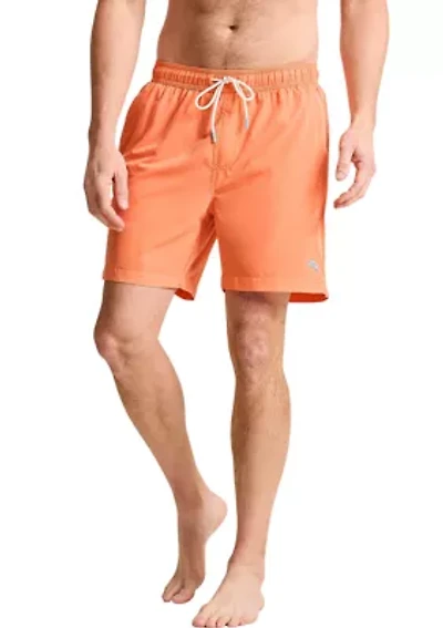 Big & Tall Naples Valley Garment Dyed Swim Trunks