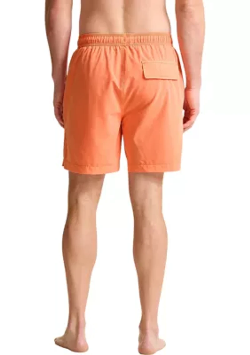 Big & Tall Naples Valley Garment Dyed Swim Trunks