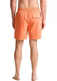 Big & Tall Naples Valley Garment Dyed Swim Trunks