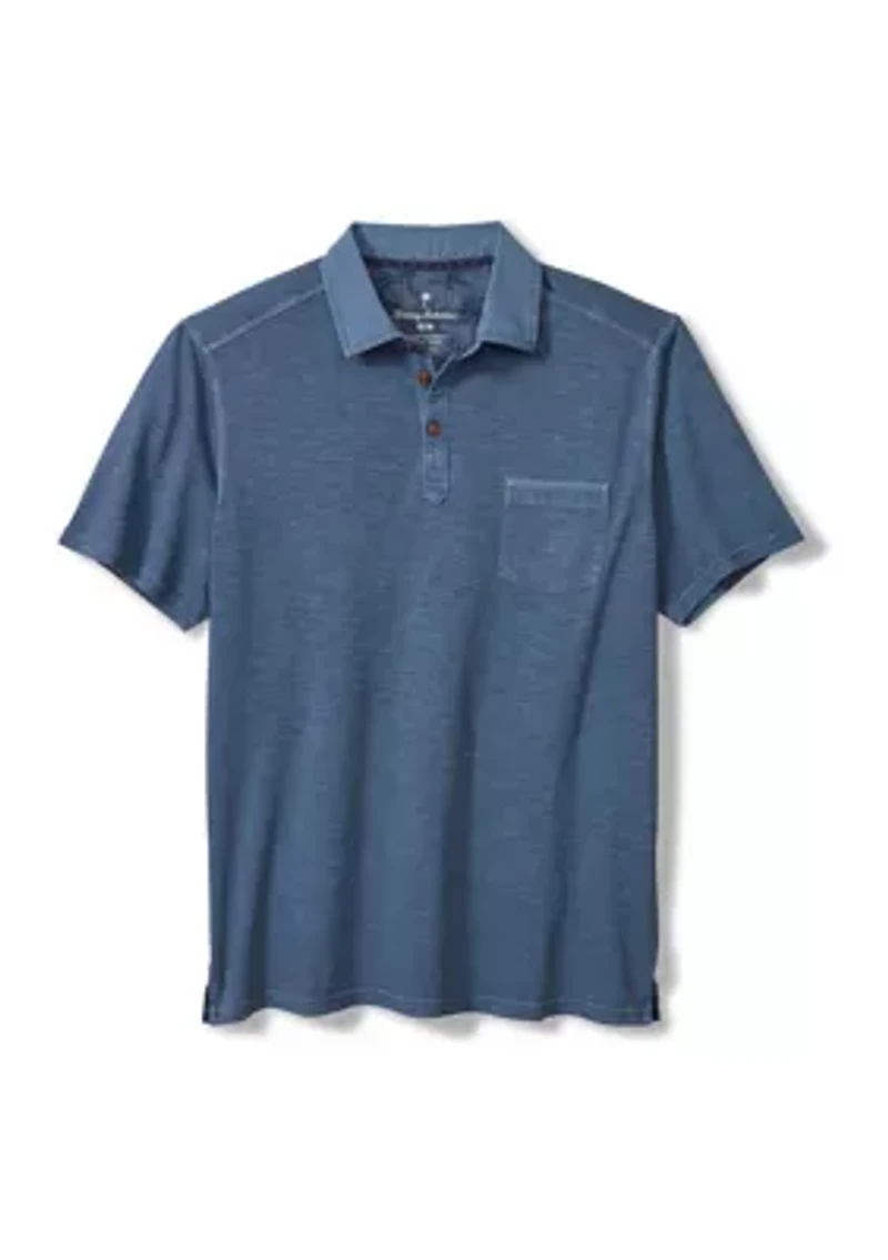 Men's Condesa Canyon Slub Knit Polo Shirt