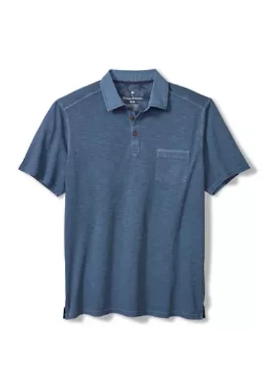 Men's Condesa Canyon Slub Knit Polo Shirt