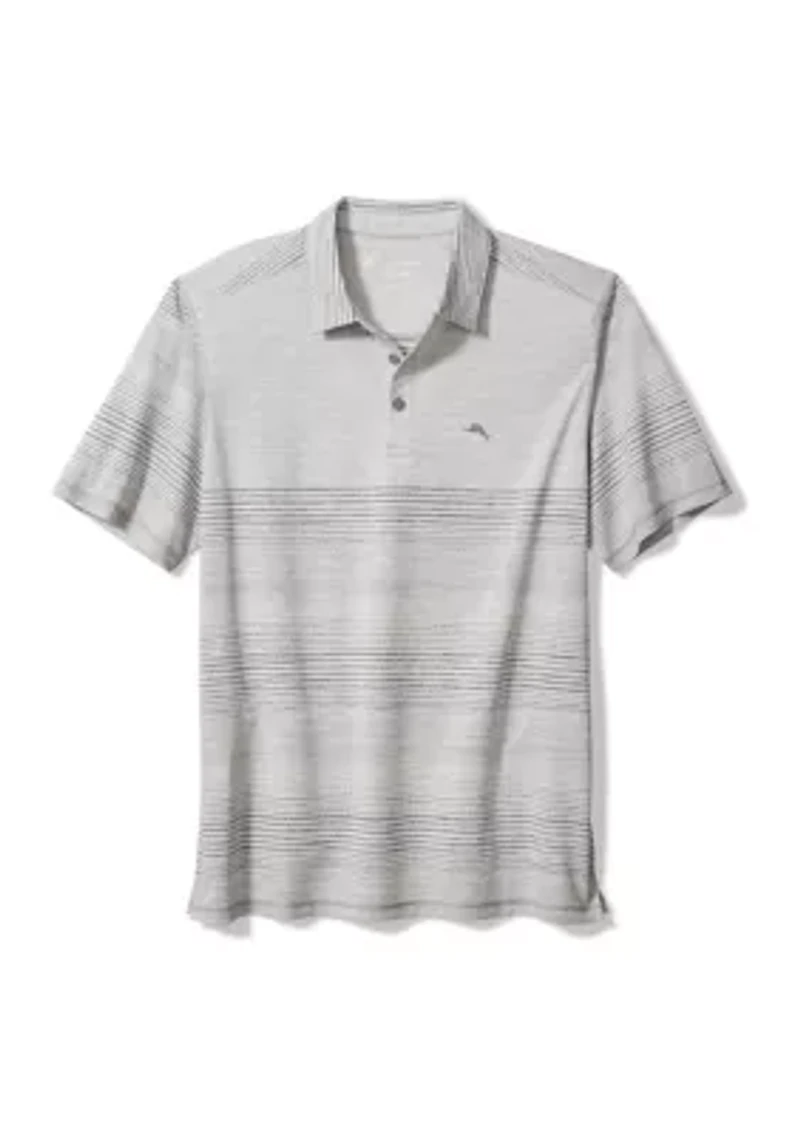 Men's Sea Island Stripe Polo Shirt