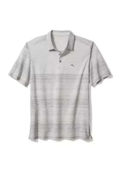 Men's Sea Island Stripe Polo Shirt