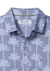 Men's San Lucio Palm Lane Printed Polo Shirt