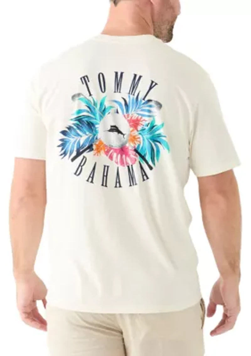 Men's Positano Palms Graphic T-Shirt