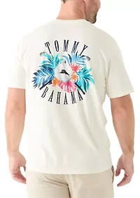 Men's Positano Palms Graphic T-Shirt