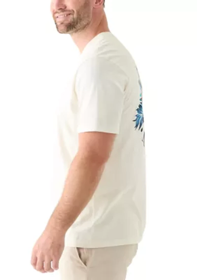 Men's Positano Palms Graphic T-Shirt