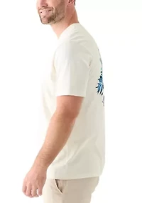 Men's Positano Palms Graphic T-Shirt