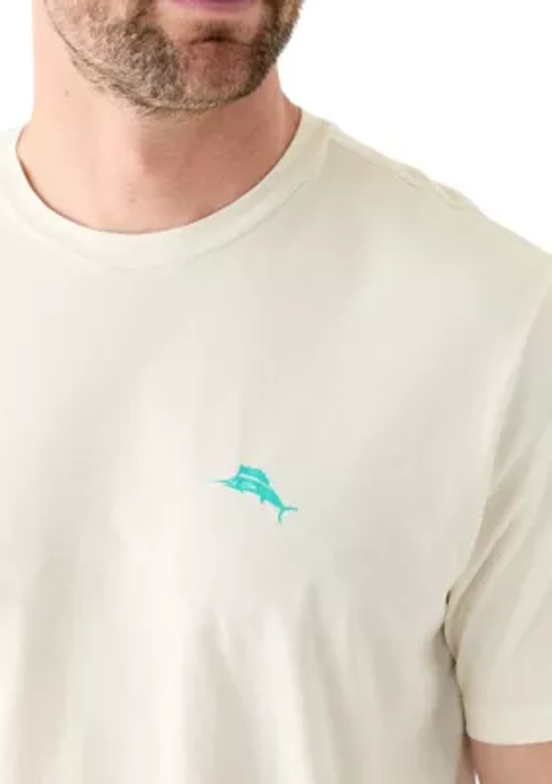 Men's Positano Palms Graphic T-Shirt