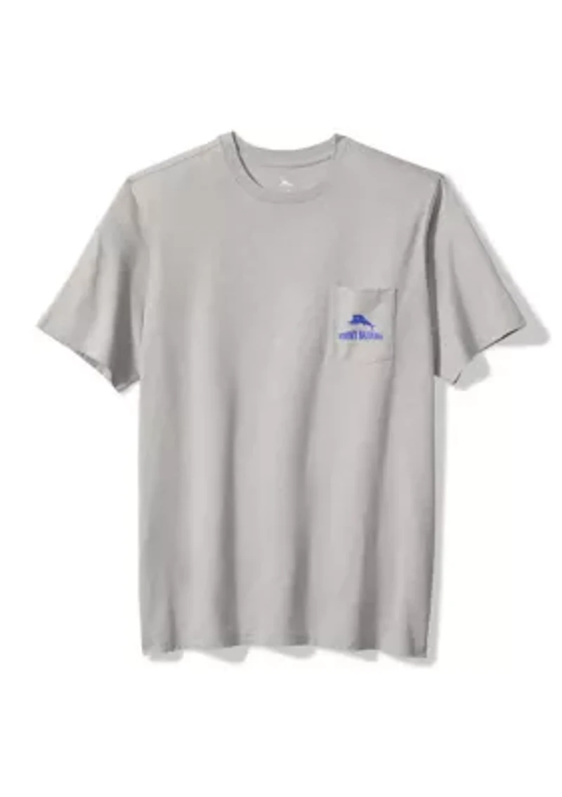 Pug Crawl Pocket Graphic T-Shirt