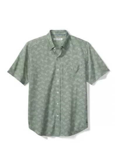 Men's San Lucio Lotus Happy Hour Stretch Knit Shirt