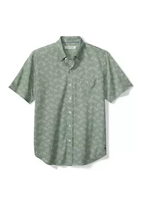 Men's San Lucio Lotus Happy Hour Stretch Knit Shirt