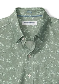 Men's San Lucio Lotus Happy Hour Stretch Knit Shirt