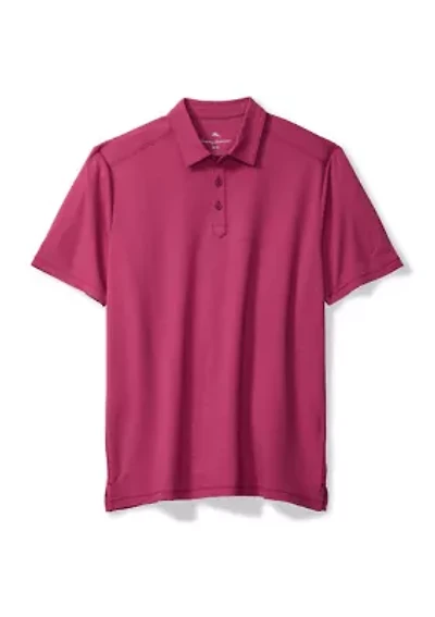 Short Sleeve Costa Wave Polo Shirt