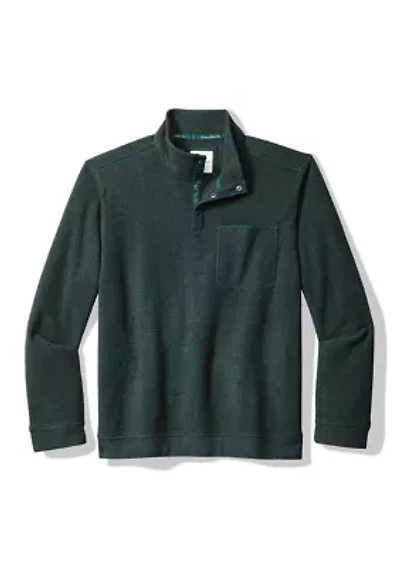 Sea Brook Snap Mock Neck Pullover