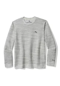 Men's Long Sleeve Crew Neck Knit Shirt